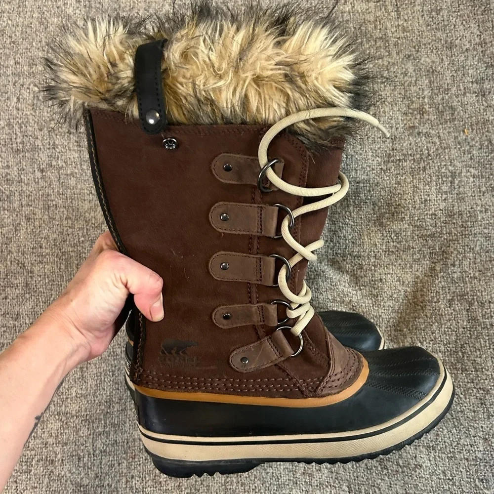 Sorel Joan of Arc Waterproof Faux Fur Boot